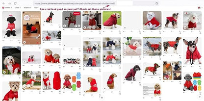 Cute Dog Clothes,Dog T Shirt for Medium Dogs.Dog Clothes for Small Dogs Girl Boy,Puppy.Breathable Soft Dog Costume Pet Dogs Cats,Pet Pullover Jumper,Cat Clothes (M-(7~11lb), Chest~16", Red, Parents) - PAWPICO