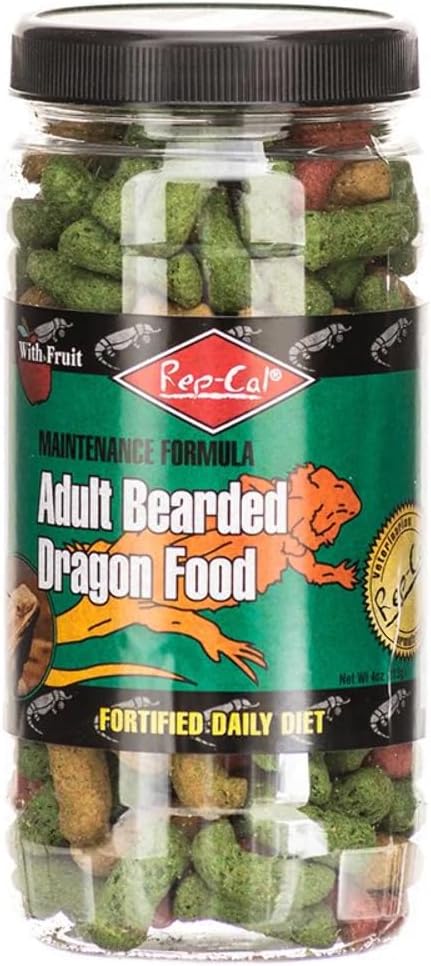 Rep-Cal SRP00814 Adult Bearded Dragon Pet Food, 4-Ounce Rep-Cal