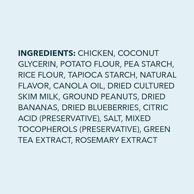 Amazon Brand - Wag Peanut Butter & Banana Flavor Training Treats for Dogs, 1 lb. Bag (16 oz) - PAWPICO