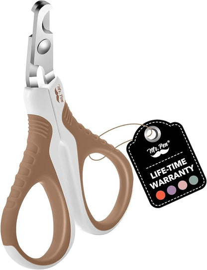 Mr. Pen- Cat Nail Clipper, Brown, Cat Nail Trimmer, Cat Nail Clippers, Cat Claw Clippers, Cat Clippers for Nails, Pet Nail Clippers, Kitten Nail Clipper, Small Dog Nail Clipper, Cat Claw Trimmer - PAWPICO