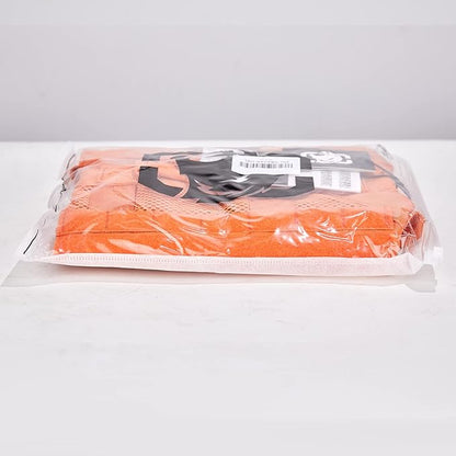 OneTigris No Pull Tactical Dog Harness for Large Dog, Mesh Design Breathable Service Dog Vest with Handle, Military Dog Vest Harness with Molle Panels for Walking Hiking Training (Orange, Large) OneTigris