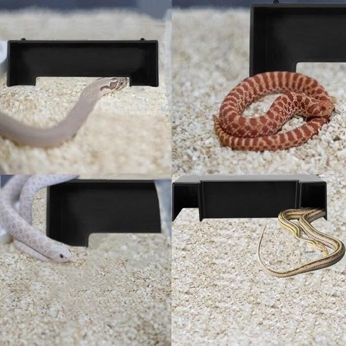 Shrimp Cave Aquarium Tunnel, Shrimp Hides for Aquarium, Corner Aquarium Cave, Corner Fish Tank Decorations, Shrimp Tank Accessories, Fish Hideout for Aquarium Decor, Fish Cave for Aquarium Hideout CPLIKE