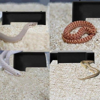 Shrimp Cave Aquarium Tunnel, Shrimp Hides for Aquarium, Corner Aquarium Cave, Corner Fish Tank Decorations, Shrimp Tank Accessories, Fish Hideout for Aquarium Decor, Fish Cave for Aquarium Hideout CPLIKE