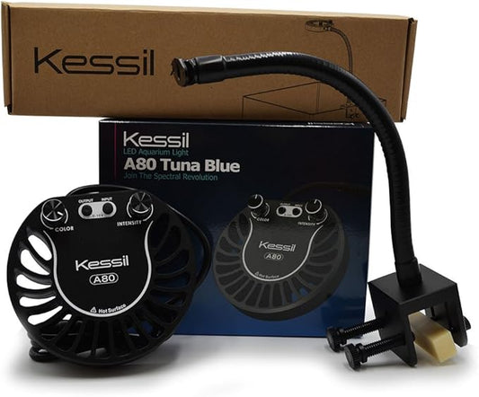 Kessil Tuna Blue A80 LED Light w/ mini gooseneck KessilLighting