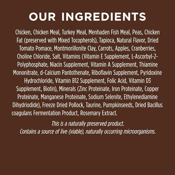 Instinct Original Grain Free Recipe with Real Chicken Natural Dry Cat Food, 11 lb. Bag - PAWPICO