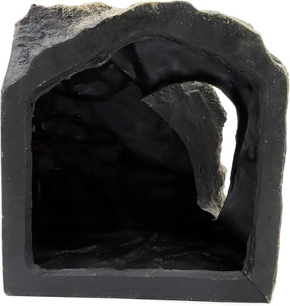 JIHAQUA Large Resin Reptile Tank Accessories Hideouts Cave Habitat Decor for Leopard Gecko Lizards Turtle JIHAQUA