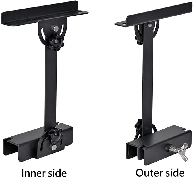 Aquarium Light Riser 0-6.5 Inch High Adjustment Fish Tank LED Aquarium Light Stand Support Width <=4.9 Inches Rust -Proof Metal Material, 12 Kg of Carrying Capacity DONGWUZHIDAO