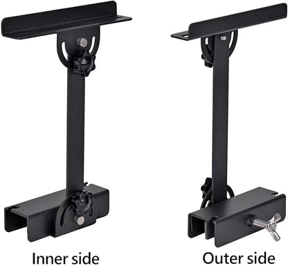 Aquarium Light Riser 0-6.5 Inch High Adjustment Fish Tank LED Aquarium Light Stand Support Width <=4.9 Inches Rust -Proof Metal Material, 12 Kg of Carrying Capacity DONGWUZHIDAO