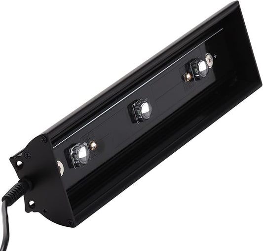 Aiicioo Reptile LED UVB Light - LED Terrarium Light with 3 Timing Function UVB Lamp UVB Bulb 4-Level Brightness Adjustable Lighting for Bearded Dragon Turtle Lizard (watts, 4) AIICIOO