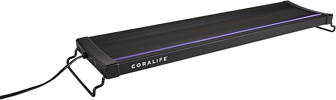 Coralife Fish Tank Aquarium Seascape WiFi/Bluetooth Smart LED Light Fixture, 18-24" Coralife