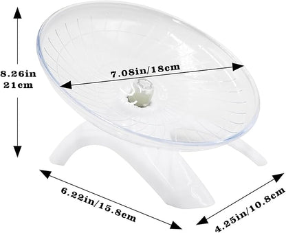 Hermit Crabs Wheel Toy, Hamster Running Wheel Toys, Small Animals Cage Accessory, Tank Accessory, Suitable for Hermit Crab Hamster Rat Oooct