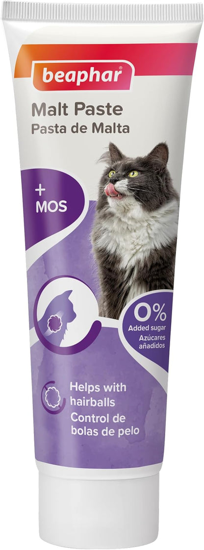 Sherleys Beaphar 2 in 1 Cat Hairball Remedy 100G Beaphar