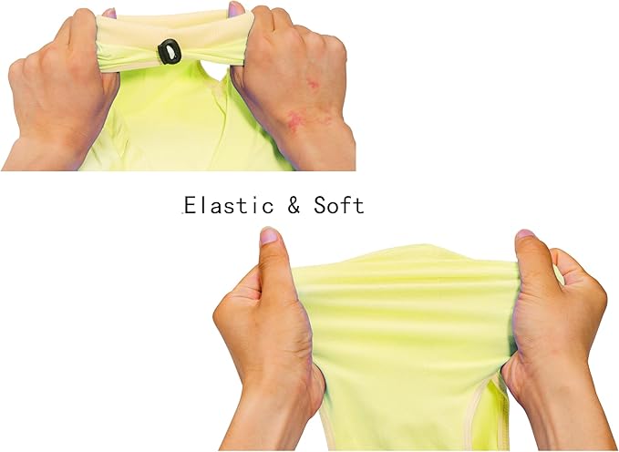 Cat Recovery Suit Female Kitten Cat Onesie for Cats After Surgery Female Spay Surgical Abdominal Wound Skin Diseases Cone Collar Soft Alternative Wear (Yellow, S) Acoutpet