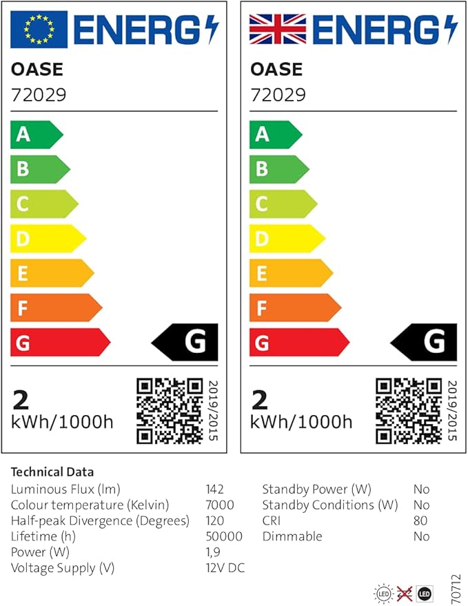 biOrb Flow 15 Acrylic 4-Gallon Aquarium with White LED Lights Modern Compact Tank for Tabletop or Desktop Display, Black biOrb
