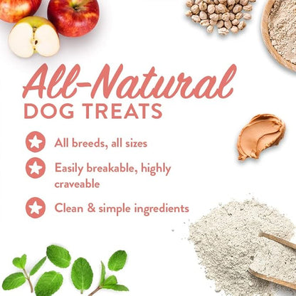 Portland Pet Food Company Apple & Mint Healthy Dog Treats - Grain-Free, Human-Grade, Apple Dog Treats - All Natural Dog Training Treats & Biscuits Made in the USA Only 1-Pack (5 oz) - PAWPICO