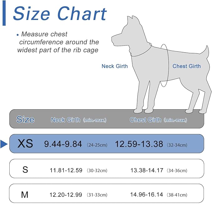 Dog Harness for Small Dogs, Small Dog Harness and Leash Set, Honeycomb Grid, Reflective Lightweight Harness & Anti-Twist Pet Lead,Dog Harness(Multi Color, Size: XS-S-M) (XS, Sapphire Blue) PAWPICO