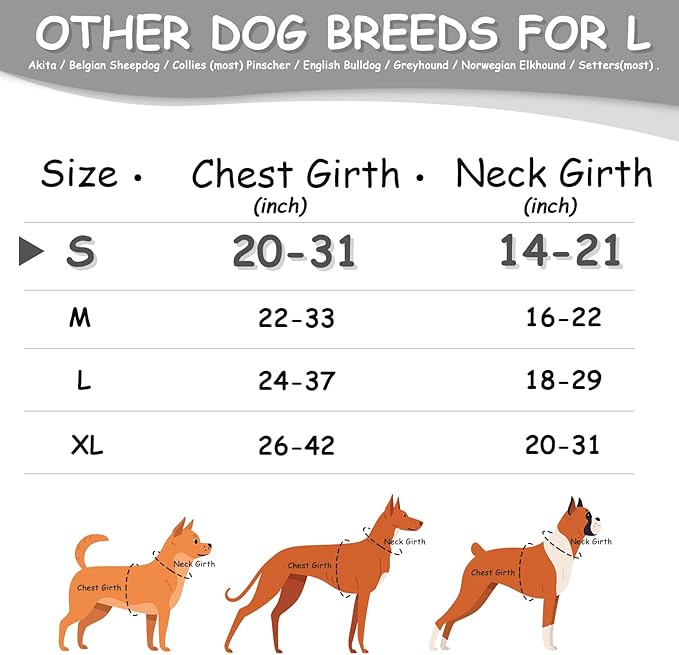 AUROTH Dog Harness Small Sized Dog, Small No Pull Dog Harness, Dog Harness for Small Dogs, Harness Small Size Dog Vest Harness with Handle, Black S - PAWPICO