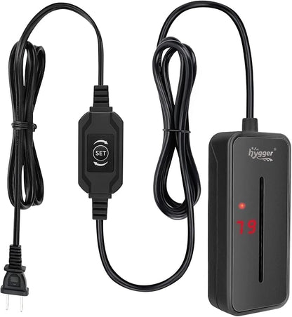 hygger Small Submersible Aquarium Heater 15W Mini Betta Fish Tank Heater with Thermostat for 1-2.5 Gallon Saltwater Freshwater hygger