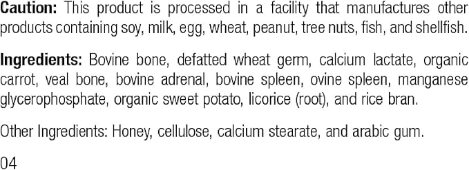 Standard Process VF Bio-Dent for Pets - Bone Growth & Healthy Tissue Support Pet Supplement - Overall Mouth Health Support Supplement - Nutritional Supplement for Cats & Dogs - 90 Tablets StandardProcess