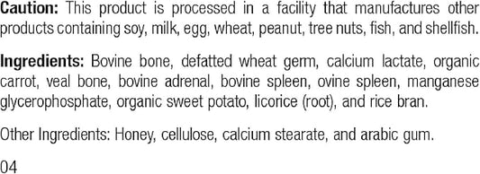 Standard Process VF Bio-Dent for Pets - Bone Growth & Healthy Tissue Support Pet Supplement - Overall Mouth Health Support Supplement - Nutritional Supplement for Cats & Dogs - 90 Tablets StandardProcess