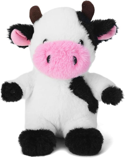 Blnboimrun Dog Toys Puppy Toys Interactive Dog Toys for Small Medium Large Dogs, Squeaky Dog Chew Toys to Keep Them Busy, Plush Dog Toy with Crinkle Paper Stuffed Cow - PAWPICO