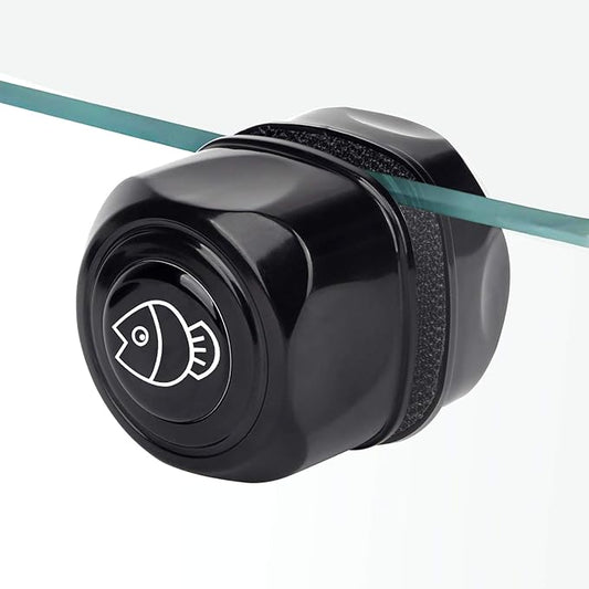 Pawfly Aquarium Magnetic Brush for Glass Fish Tanks 1.8 Inch Stain Scrubber Pads Floating Cleaning Tool for 4/5 Inch Thick Fresh & Marine Aquariums up to 30 Gallons (Not for Acrylic & Plastic Tanks) Pawfly