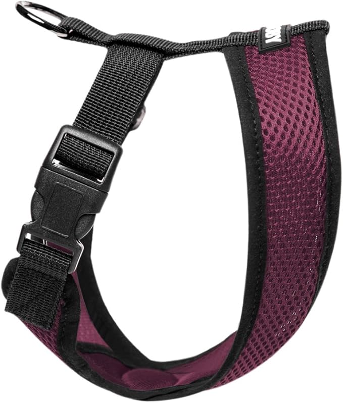 Gooby Comfort X Head In Harness - Purple, Small - No Pull Small Dog Harness Patented Choke-Free X Frame - Perfect on the Go Dog Harness for Medium Dogs No Pull or Small Dogs for Indoor and Outdoor Use Gooby