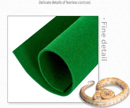 Tfwadmx Reptile Carpet, 2 Pack of Bearded Dragon Mat Terrarium Substrate Liner Bedding for Snake Turtle Lizard Geckos Hermit Crabs (24'' X 16'') Tfwadmx