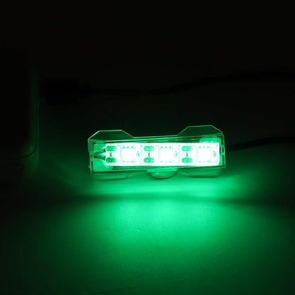 Mini Aquarium Lamp, USB Aquarium Light, LED Desktop Fish Tank Light, Small Decoration Aquarium Light, Aquarium Accessories, Green Light CAPASTEC