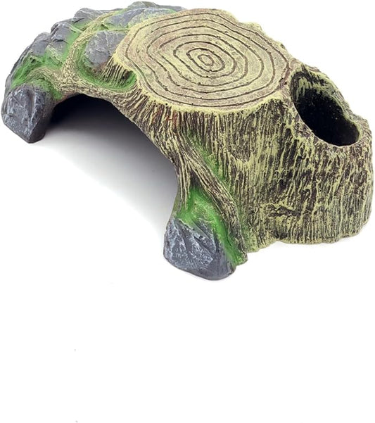 Small Reptile Cave Hide Reptile Hides and Caves Snake Toad Frog Turtle House JIHAQUA