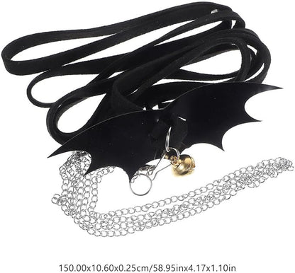 POPETPOP Turtle Harness and Leash with Wings : Adjustable Tortoise Harness Strap Collar Leash Control Rope for Turtle(Black, Size S) POPETPOP