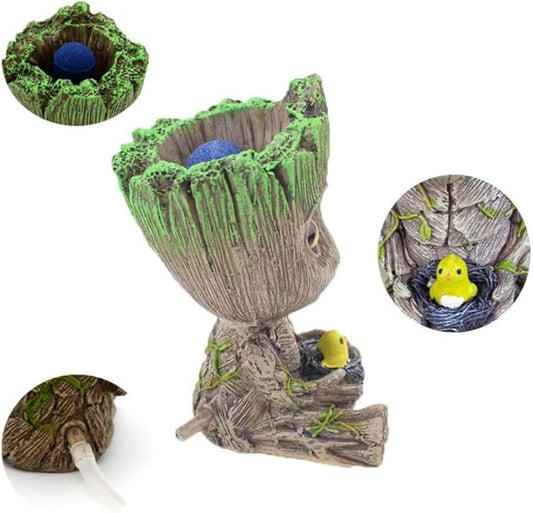 Aquarium Groot Air Bubbler Decorations Fish Tank Air Stone Set AnxunJim