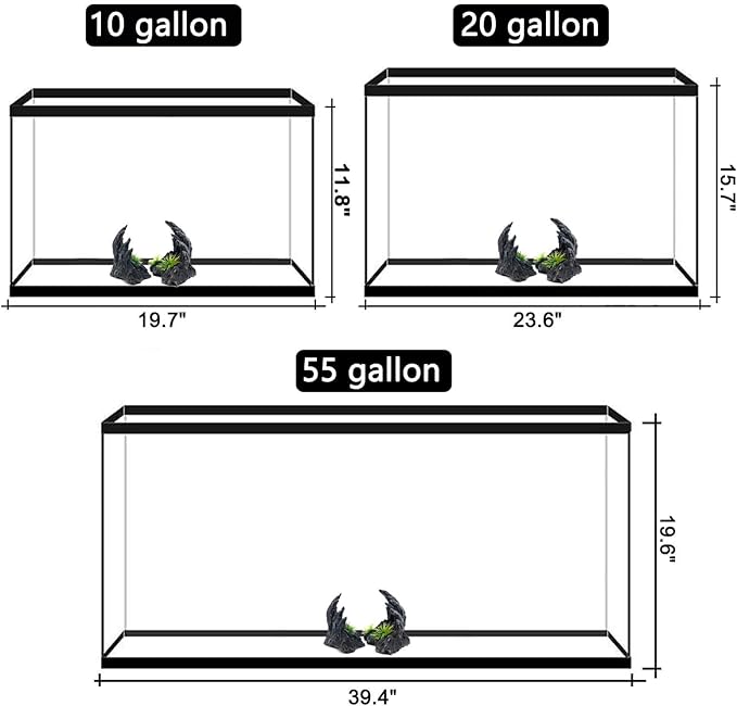 Aquarium Decoration for Fish Tank Rock Cave Aquarium Ornament Aquarium Mountain View Stone Ornaments Aquarium Decor Shelter House Cave Fish Tank Decoration - Small VMCN