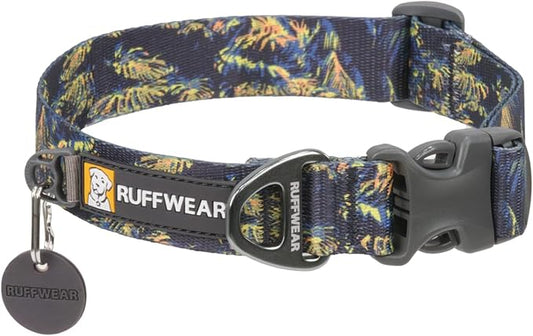 Ruffwear, Front Range Dog Collar, Durable and Comfortable Collar for Everyday Use, Deep Jungle, 11"-14" RuffwearInc