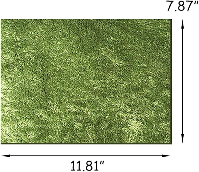 kathson 2pcs Reptile Carpet Terrarium Liner Tortoise Bedding Reptile Substrate Liner Mat Pet Cage Mats Supplies for Lizard Snake Bearded Dragon Gecko Chameleon Turtle Iguana (11.81 X 7.87 in) kathson
