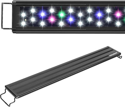 AQUANEAT LED Aquarium Light Full Spectrum for 12 Inch to 16 Inch Fish Tank Light Fresh Water Aquaneat