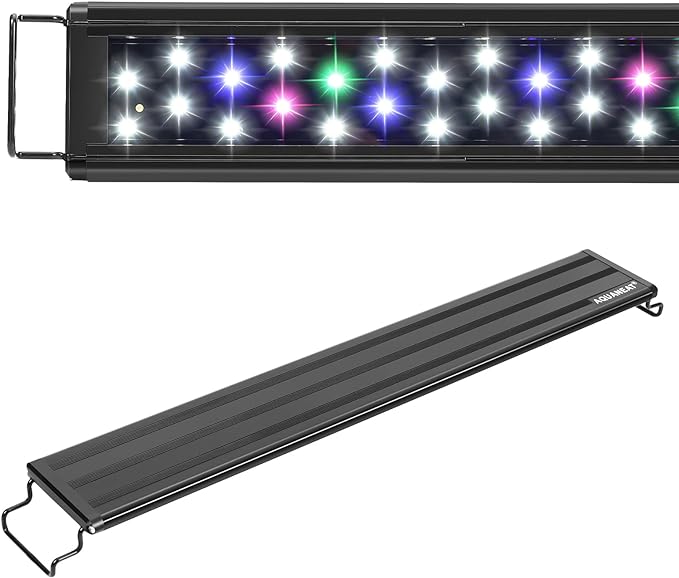 AQUANEAT LED Aquarium Light Full Spectrum for 24 Inch to 30 Inch Fish Tank Light Fresh Water Aquaneat