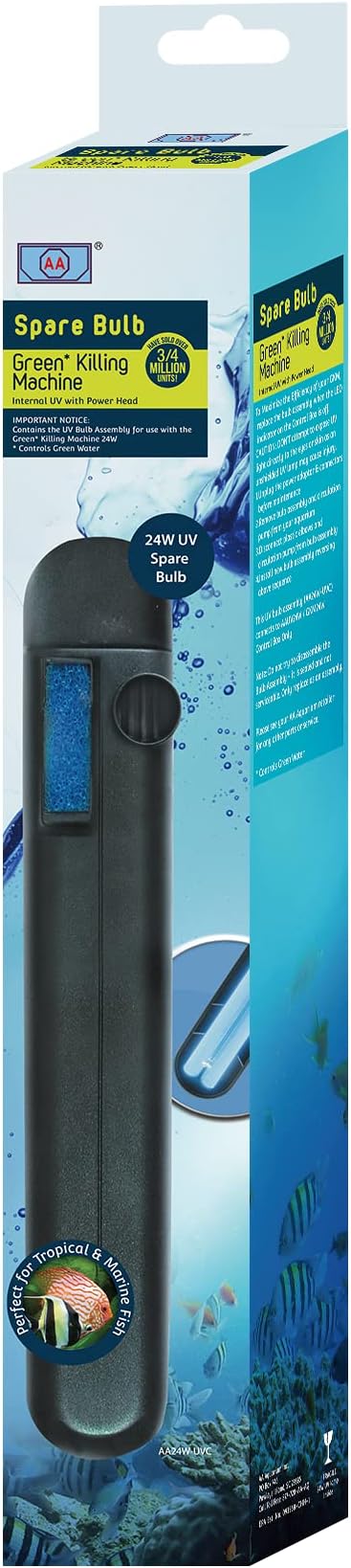 AA Aquarium GKM24W Internal UV Spare Bulb AAAquariumInc