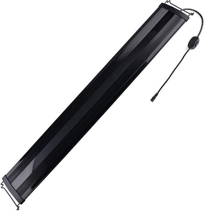 KZKR Aquarium Hood Lighting Fish Tank Light 36 inch - 46 inch for Freshwater and Saltwater Blue and White Light 90cm - 115cm KZKR