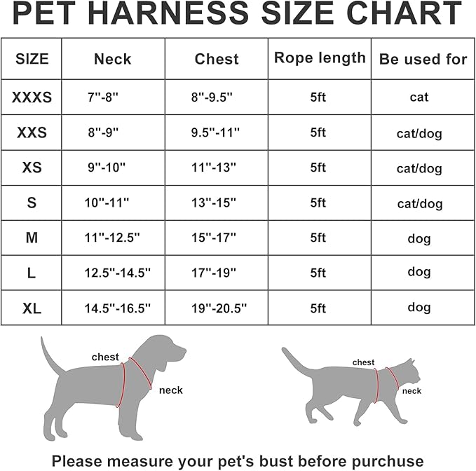 AMTOR Small Dog Harness with Leash Set, No Escape Easy Walk Puppy Harnesses for Training Walking, Step-in Reflective Soft Dogs Vest for XS S Medium Extra-Small Large Sized Dog(Black/Grey) - PAWPICO