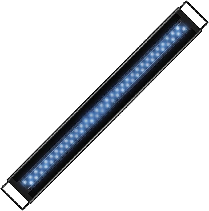 CURRENT USA ColorPlus Smart LED Aquarium Light 36 inch with App and Voice Control by Alexa & Google Home | Extra Vivid Colors for Freshwater Aquarium Fish Tank and Terrariums| Aluminum (36" to 48") Current+USA