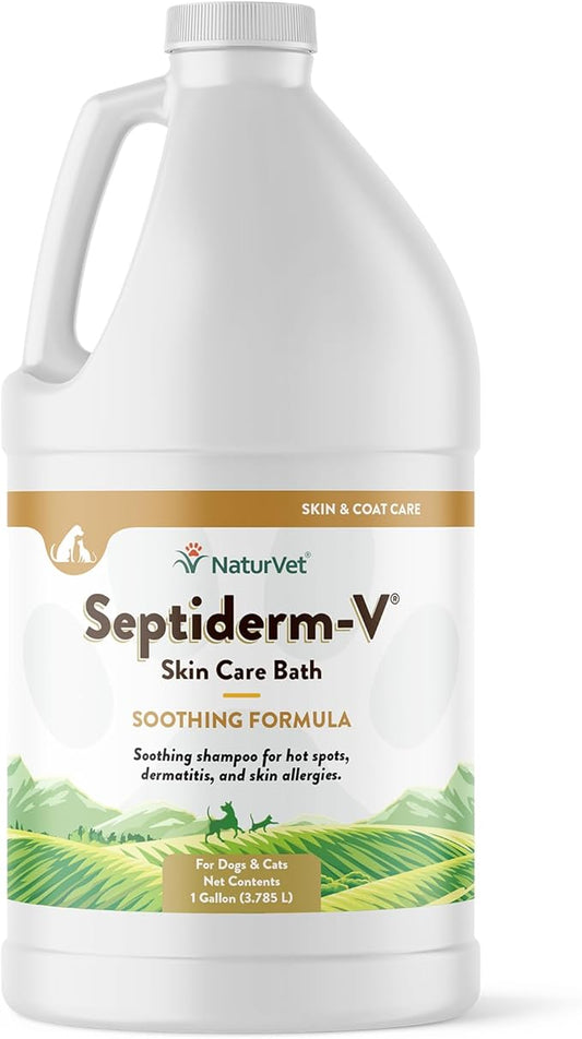 NaturVet Septiderm-V Bath 1 Gallon NaturVet