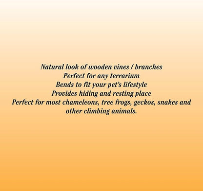 Fluker's Small Animal Bend-A-Branch Pet Habitat Decor, Large Flukers