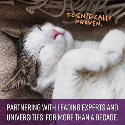 Sentry Calming Chews for Cats, Calming Aid Helps to Manage Stress & Anxiety, With Pheromones That May Help Curb Destructive Behavior & Separation Anxiety, Calming Health Supplement for Cats, 4 oz. Sentry