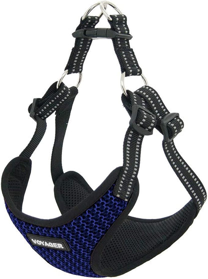 Best Pet Supplies Voyager Adjustable Dog Vest Harness Breathable No Pull Harness for Small, Medium, Large Dogs, Harness for Walking, Jogging, Easy Step-In, Reflective Stripes - (Baby Blue), XL BestPetSuppliesLLC