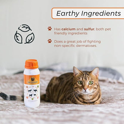 Classic's Lime Sulfur Dip - Pet Care for Itchy and Dry Skin - Xtra Strength Formula - Safe Solution for Dog, Cat, Puppy, Kitten, Horse (16 fl oz) HealthyPawLife