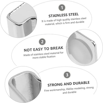4Pcs Fish Tank Cover Brackets Durable Glass Lid Clips for Aquarium for Rimmed Aquariums Fish Tank Accessories BUGUUYO