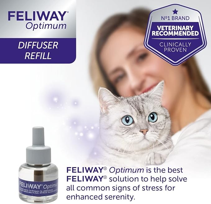 Feliway Optimum Refill 3 Pack Feliway%C2%AE