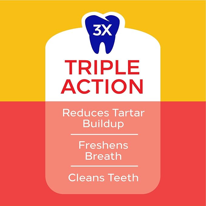 PEDIGREE DENTASTIX Large Dog Dental Treats Beef Flavor Dental Bones, 7 Count (Pack of 7) - PAWPICO