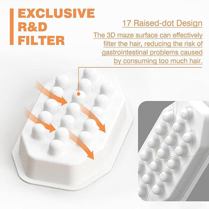 Cat Water Fountain Stainless Steel 8 Filters Replacement & 8 Pre-Filter Sponges - PAWPICO